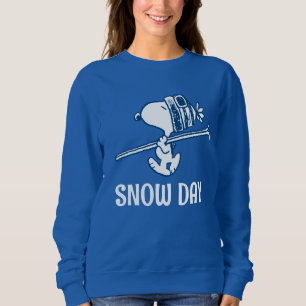 Erdnüsse   Skitour Snoopy Sweatshirt