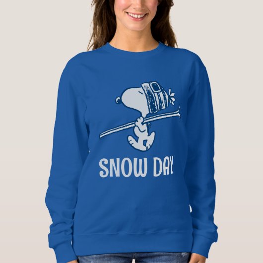 Erdnüsse | Skitour Snoopy Sweatshirt (Vorderseite)