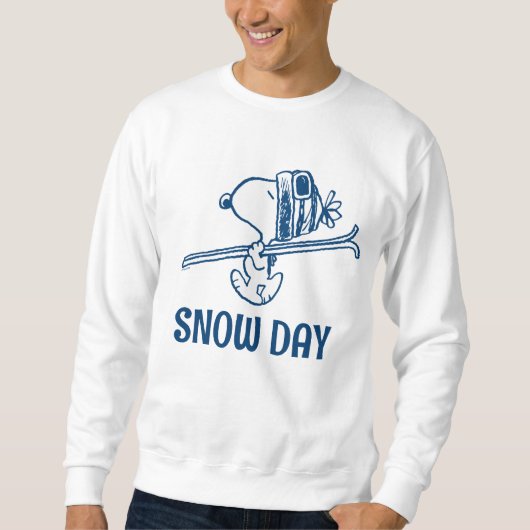 Erdnüsse | Skitour Snoopy Sweatshirt (Vorderseite)