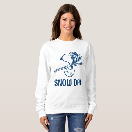 Erdnüsse | Skitour Snoopy Sweatshirt (Vorne ganz)