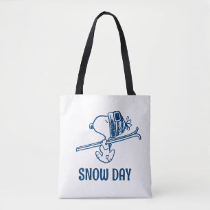 Erdnüsse   Skitour Snoopy Tasche