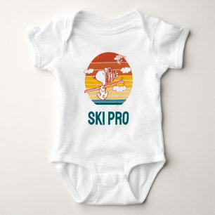 Erdnüsse   Skitour Snoopy & Woodstock Baby Strampler