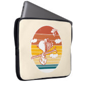 Erdnüsse | Skitour Snoopy & Woodstock Laptopschutzhülle (Vorne Rechts)