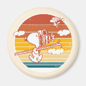 Erdnüsse | Skitour Snoopy & Woodstock Magnet (Vorne)