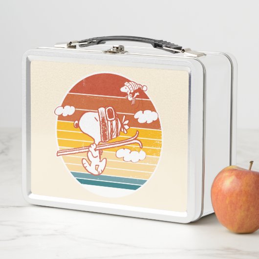 Erdnüsse | Skitour Snoopy & Woodstock Metall Brotdose (Beispiel)