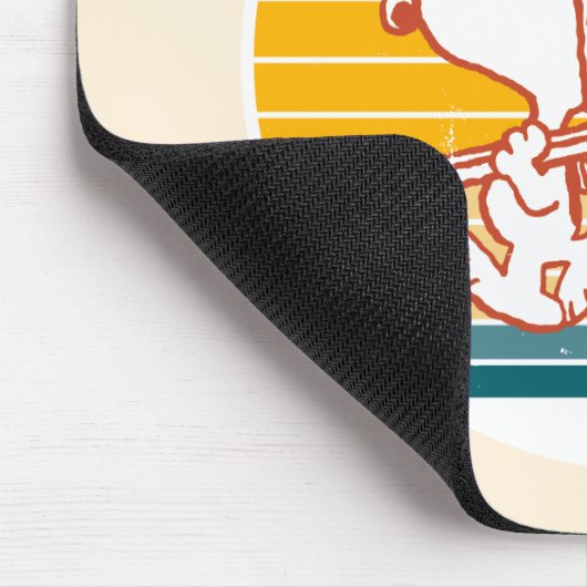 Erdnüsse | Skitour Snoopy & Woodstock Mousepad (Ecke)