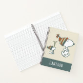 Erdnüsse | Skitour Snoopy & Woodstock Notizblock (Innenseite)