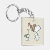 Erdnüsse | Skitour Snoopy & Woodstock Schlüsselanhänger (Vorderseite links)