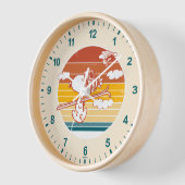 Erdnüsse | Skitour Snoopy & Woodstock Uhr (Winkel)