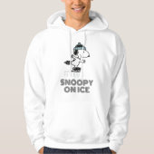 Erdnüsse | Snoopie bei Eis Hoodie (Vorderseite)