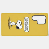 Erdnüsse | Snoopie, die man nicht das ganze Leben  Samsung Galaxy Hülle (Rückseite (Horizontal))