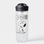Erdnüsse | Snoopie, die man nicht das ganze Leben  Trinkflasche<br><div class="desc">Snoopy,  der geliebte Beagle aus dem Peanuts Comic Strip,  bietet eine weise Perspektive,  sich durch seine humorvolle Antik und philosophische Muskeln zu sorgen. Dieses Design hat einen seiner Ratschläge.</div>