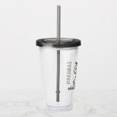 Erdnüsse | Snoopie im Bat Acryltrinkbecher (Rechts)