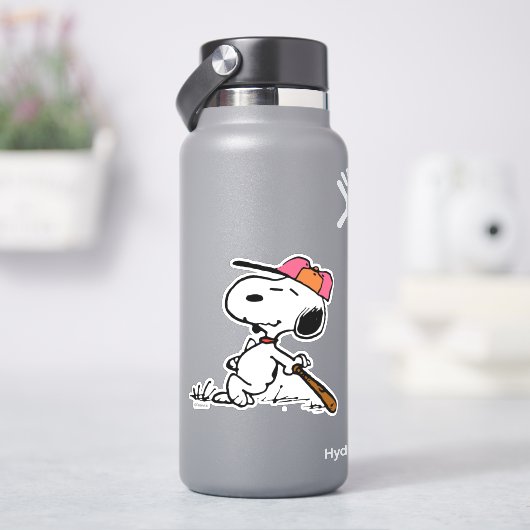 Erdnüsse | Snoopie im Bat Aufkleber (HydroFlask)