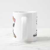 Erdnüsse | Snoopie im Bat Jumbo-Tasse (Rückseite)