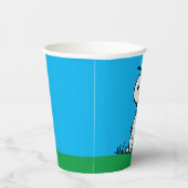 Erdnüsse | Snoopie im Bat Pappbecher (Rechts)