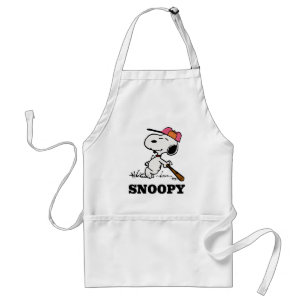 Erdnüsse Snoopie im Bat Schürze