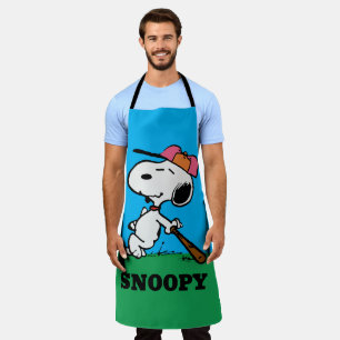 Erdnüsse Snoopie im Bat Schürze
