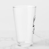 Erdnüsse | Snoopie nach unten Glas (Rechts)