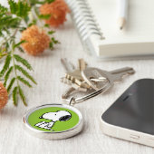 Erdnüsse | Snoopie nach unten Schlüsselanhänger (Seite)