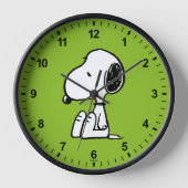 Erdnüsse | Snoopie nach unten Uhr (Vorderseite)