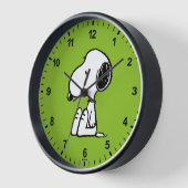 Erdnüsse | Snoopie nach unten Uhr (Winkel)