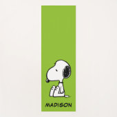 Erdnüsse | Snoopie nach unten Yogamatte (Vorderseite)