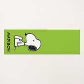 Erdnüsse | Snoopie nach unten Yogamatte (Vorderseite (Horizontal))