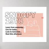 Erdnüsse | Snoopy 1978 Poster (Vorne)