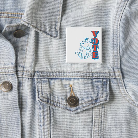 Erdnüsse | Snoopy - Abstimmung Button (Beispiel)