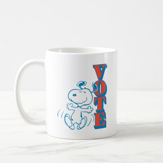 Erdnüsse | Snoopy - Abstimmung Kaffeetasse (Links)