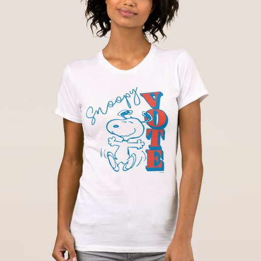 Erdnüsse | Snoopy - Abstimmung T-Shirt (Vorderseite)