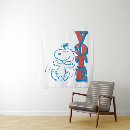 Erdnüsse | Snoopy - Abstimmung Wandteppich (Beispiel)