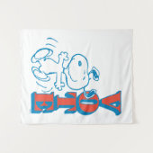 Erdnüsse | Snoopy - Abstimmung Wandteppich (Vorderseite (Horizontal))