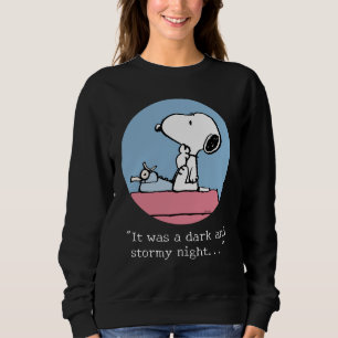 Erdnüsse   Snoopy an der Schreibmaschine Sweatshirt