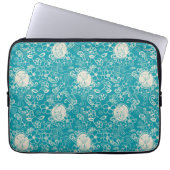 Erdnüsse | Snoopy Aquamarin tropisches Strandmuste Laptopschutzhülle (Vorderseite)