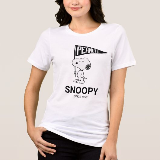 Erdnüsse | Snoopy Athletic Department Tri-Blend Shirt (Vorderseite)
