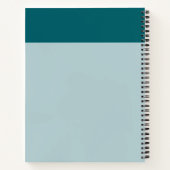 Erdnüsse | Snoopy auf Skis Notizblock (Rückseite)