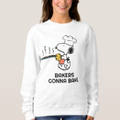 Erdnüsse | Snoopy Backkost Sweatshirt (Vorderseite)
