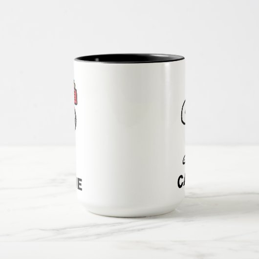 Erdnüsse | Snoopy Balancing | Name hinzufügen Tasse (Zentrum)