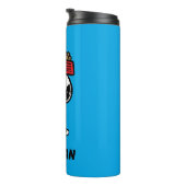 Erdnüsse | Snoopy Balancing | Name hinzufügen Thermosbecher (Nach rechts gedreht)