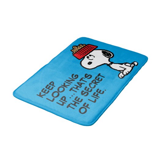 Erdnüsse | Snoopy Balancing Sein Dog Disc Badematte (Schrägansicht)