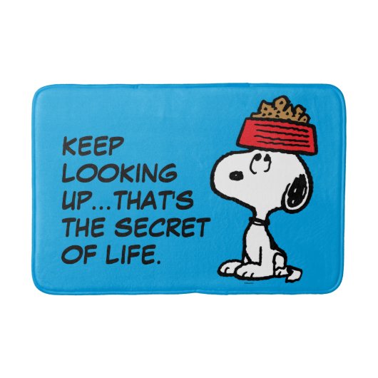 Erdnüsse | Snoopy Balancing Sein Dog Disc Badematte (Vorderseite)