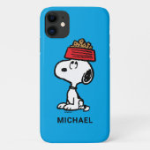 Erdnüsse | Snoopy Balancing Sein Dog Disc Case-Mate iPhone Hülle (Rückseite)