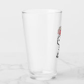 Erdnüsse | Snoopy Balancing Sein Dog Disc Glas (Rechts)