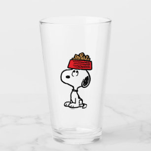 Erdnüsse Snoopy Balancing Sein Dog Disc Glas