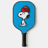 Erdnüsse | Snoopy Balancing Sein Dog Disc Pickleball Schläger (Vorderseite)