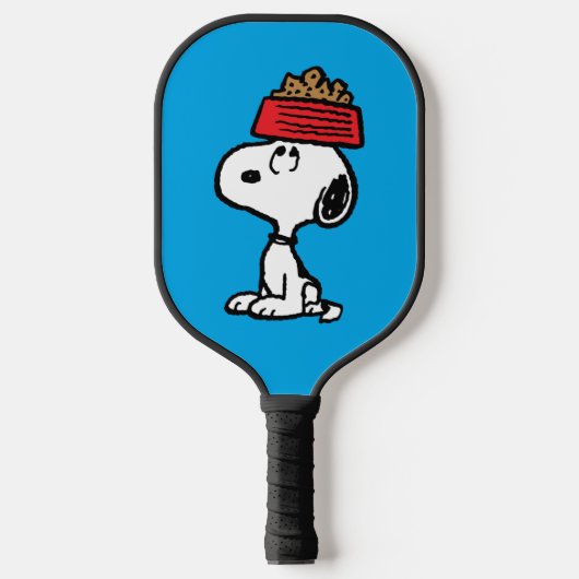 Erdnüsse | Snoopy Balancing Sein Dog Disc Pickleball Schläger (Vorderseite)