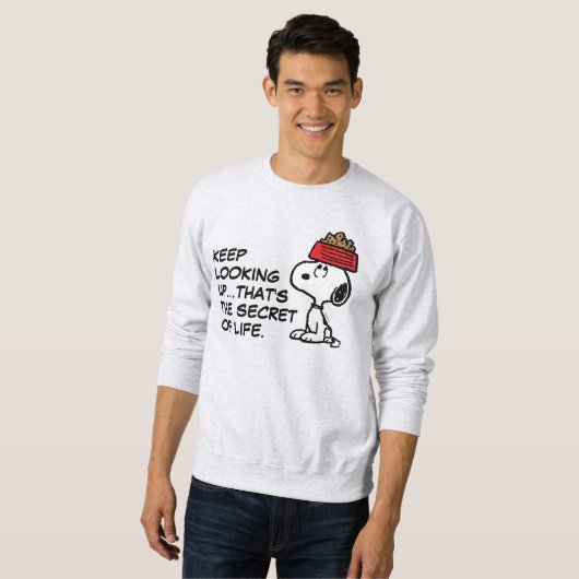 Erdnüsse | Snoopy Balancing Sein Dog Disc Sweatshirt