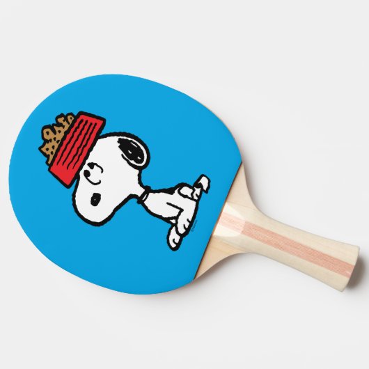 Erdnüsse | Snoopy Balancing Sein Dog Disc Tischtennis Schläger (Seitenansicht)